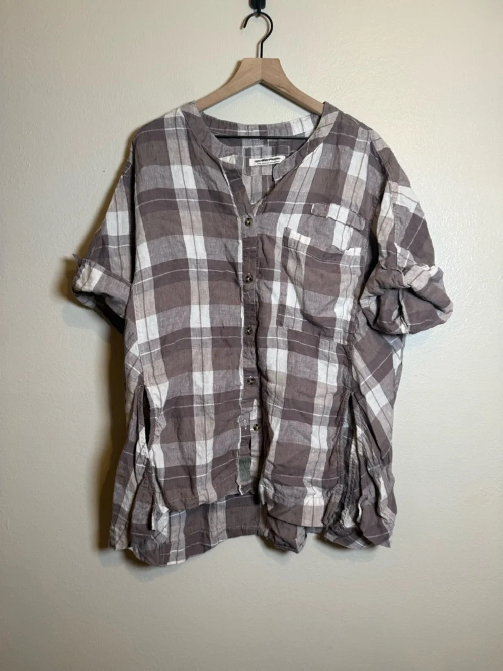 Free People‎ Summer Serenade Linen Top